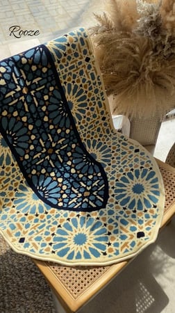 سجادة صلاة - ازرق