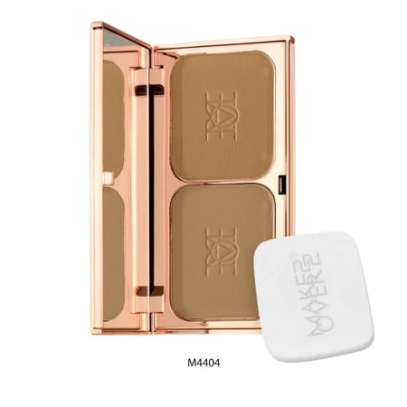 بودرة 2في1كريم اساس مخملية غير لامع ثنائية من ميك اوفر22 -M4404