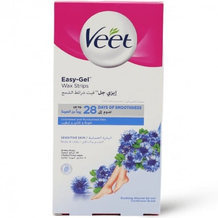 فيت شرائح إزالة شعر الجسم للبشرة الحساسة  - 20