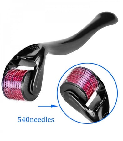 أداة ديرما رولر للعناية بالبشرة 540 ابرة من ديرما رولر مقاس 1.0ملم