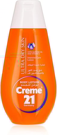 لوشن لترطيب البشرة شديدة الجفاف من كريم 21 بسعة 250 مل
