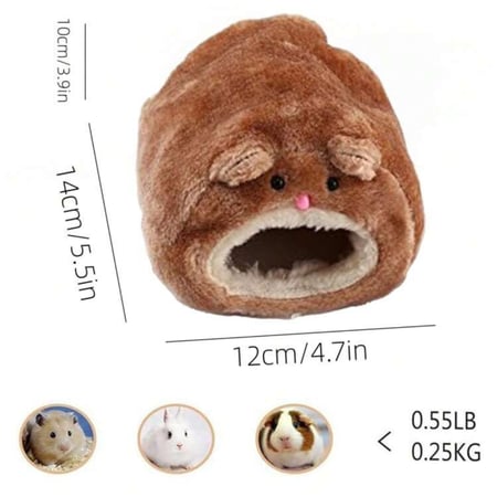 كوخ بشكل دبدوب للقوارض