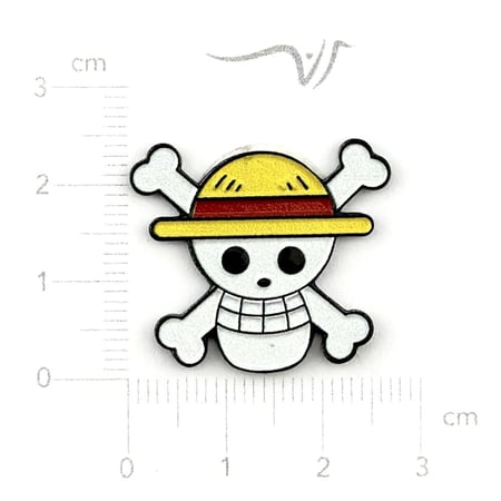 استيكر معدن لوفي