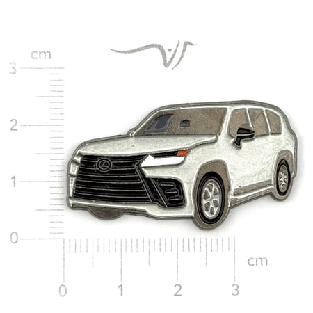 استيكر معدن جيب لكزس