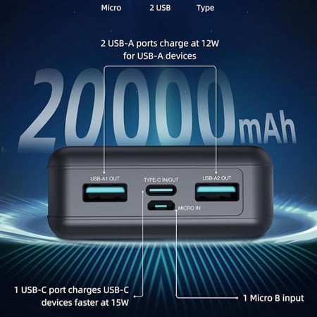 بور راف بور 20000 مع كيبل
