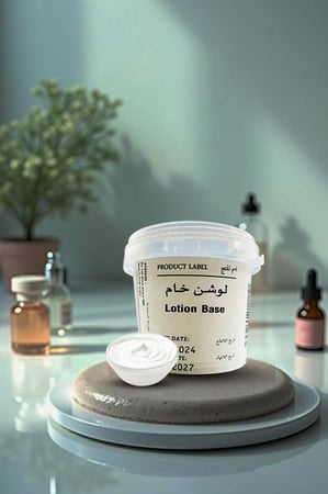 لوشن خام أبيض