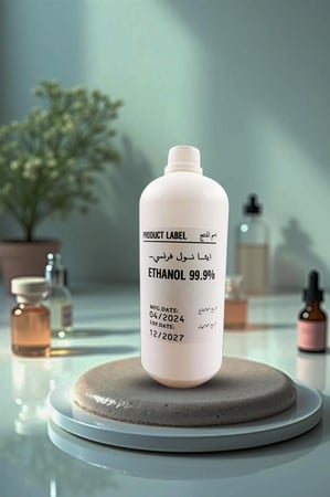 ايثانول كحول نقي 99 فرنسي لصناعة العطور والتطهير