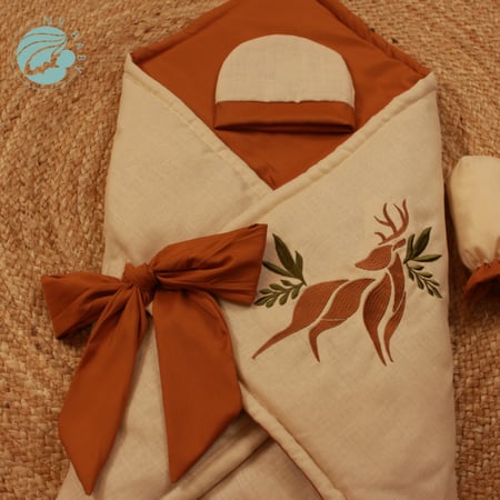 مدس مطرز فاخر قماش النن