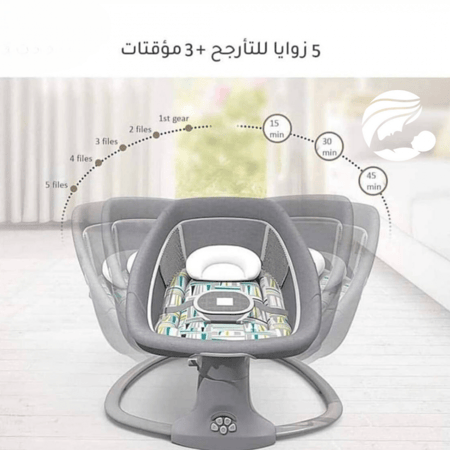 كرسي هزاز الكتروني 3 في 1 من ماستيلا - Mastela