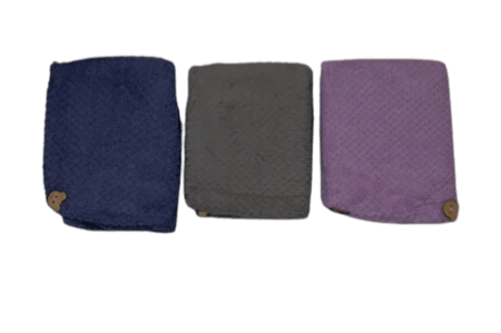 منشفة شعر ٣ حبات