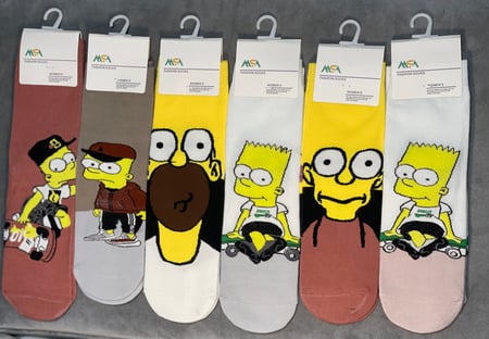 جوارب ذا سيمبسون 6 زوج