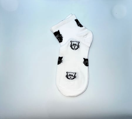 جوارب ملونه برسوم قطة10زوج