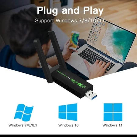 مقوي واي فاي USB ثنائي النطاق