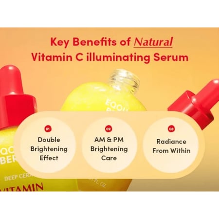 ايكوال بيري سيروم فيتامين سي والنياسيناميد لتفتيح البشرة 30مل