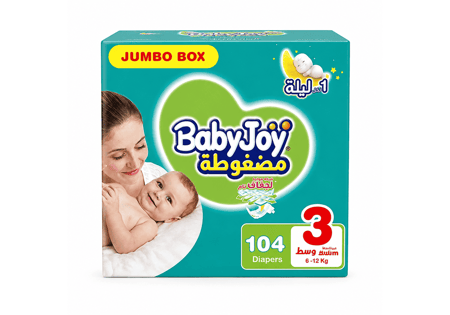 بيبي جوي  رقم 3 وسط عدد 104 بوكس