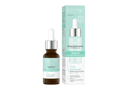 ايفلين سيروم مركز بالنياسيناميد لتصحيح عيوب البشرة الدهنية والمختلطة 18مل