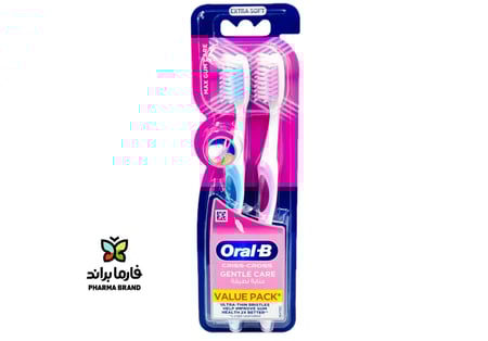 اورال بى فرشاة اسنان عناية بالثة والميناء 1+1 /299