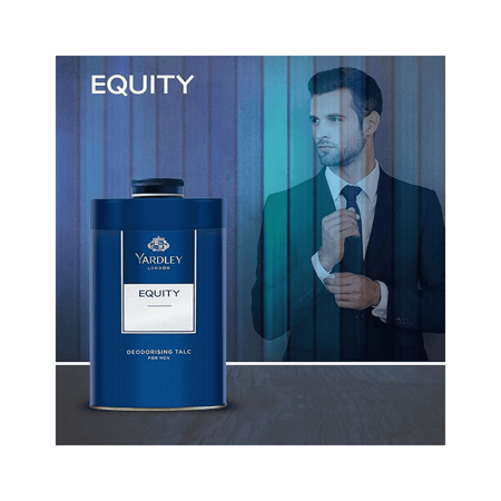 ياردلي بودرة مزيل رائحة اكويتي للرجال 250 جرام