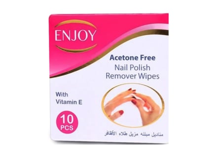 انجوي مناديل مزيل مناكير 10حبة