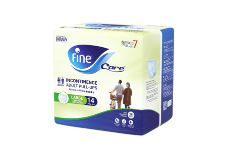 فاين كير حفاضات مسنين كلوت كبير عدد 14 حبه