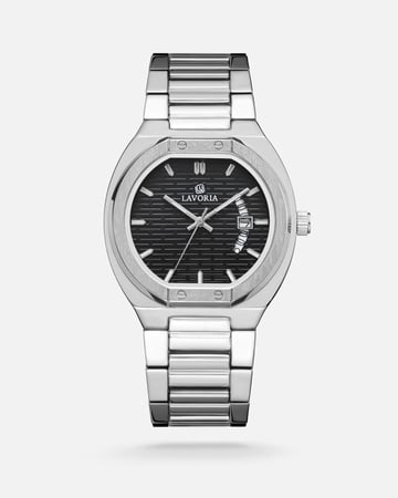 ساعة رجالية بسير ستيل فاخر