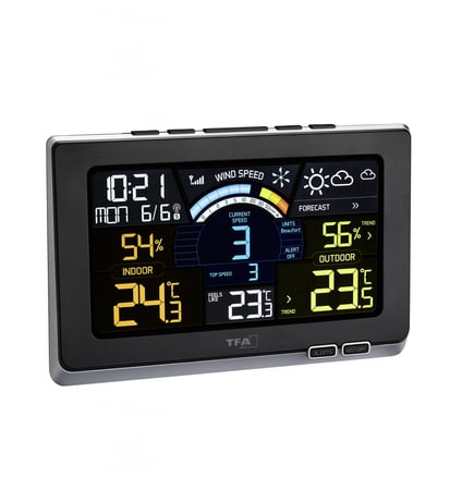 محطة الطقس اللاسلكية مع مقياس شدة الرياح SPRING BREEZE – TFA.35.1140