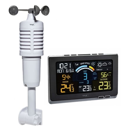 محطة الطقس اللاسلكية مع مقياس شدة الرياح SPRING BREEZE – TFA.35.1140