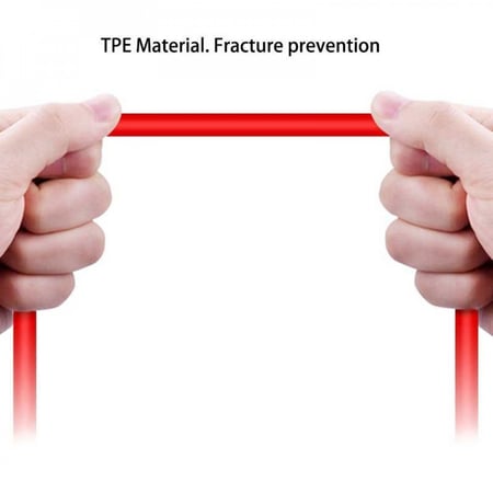 سلك شاحن بثلاثة رؤوس ios و micro و type C