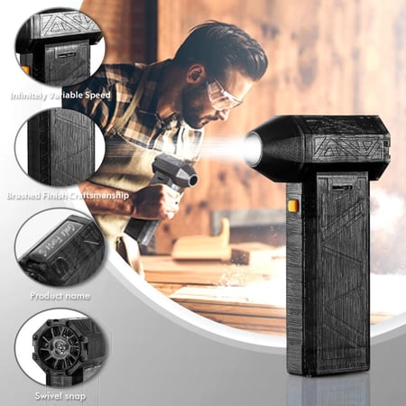 جهاز هواء نفاث قابل لإعادة الشحن متعدد الاستخدامات