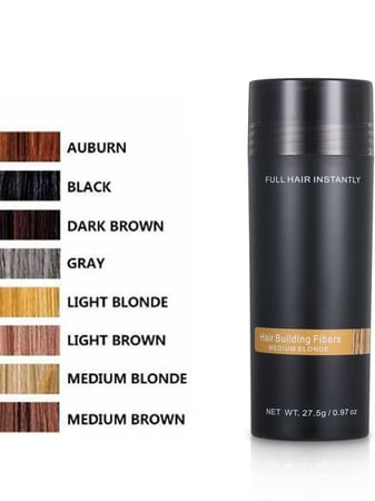 ألياف الكيراتين لتغطية فراغات شعر الرأس,تغطية فراغات الشعر