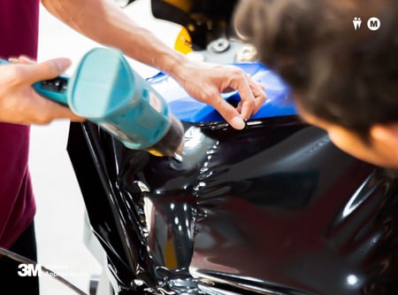 ملصق تانكي للدراجة النارية