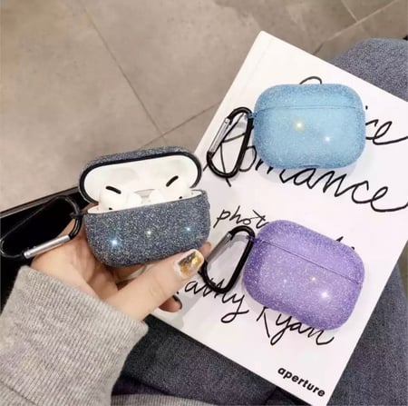 غلاف ايربودز برو قلتر Airpods Pro case Glitter