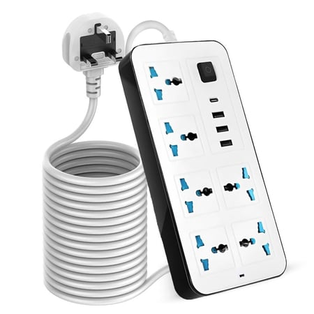 عرض توصيلة مع 2 شواحن متعددة و بطارية 10 الف