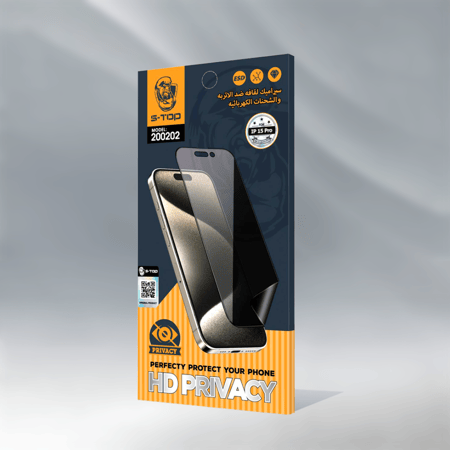 استيكر  حماية لقافة لامع لجميع اجهزة ايفون