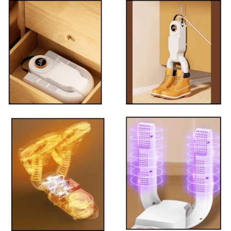 جهاز تجفيف وتعقيم الأحذية الكهربائي الحراري