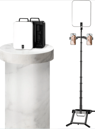 اضاءة تصوير مع بطارية