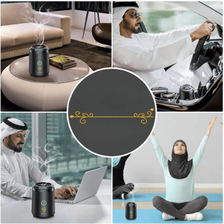 المبخرة الزخرفية مبخرة ذكية كهربائية متنقلة