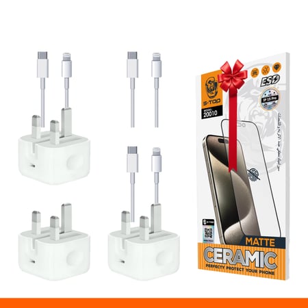 عرض 3 شواحن ايفون