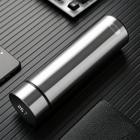 حافظة ماء ذكية + موشر حرارة