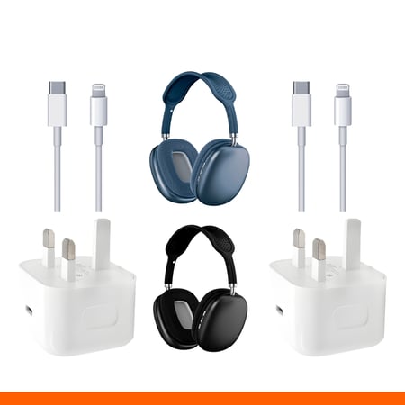 عرض 2 شواحن و 2 سماعات P9