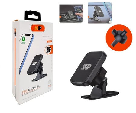 ستاند جوال سياره مغناطيس 2 في 1 isnup