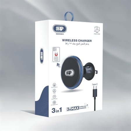 شاحن SP اللاسلكي المغناطيسي (MagSafe) بقوة 15 واط