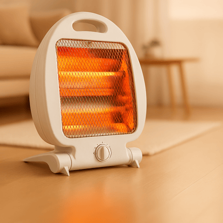 دفاية كهربائية صغيرة الحجم 800 واط