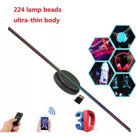 مروحة عرض led ثلاثية الأبعاد