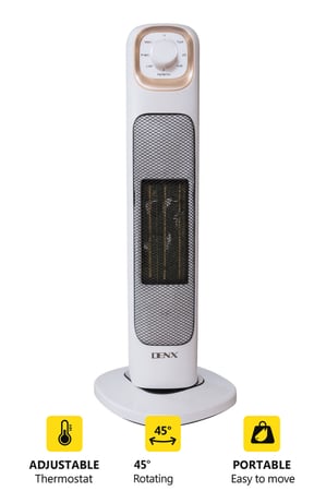 - دفاية 2000 واط من دينيكس– مثالية للمنزل والمكتب، أداء عالي وتصميم عصري