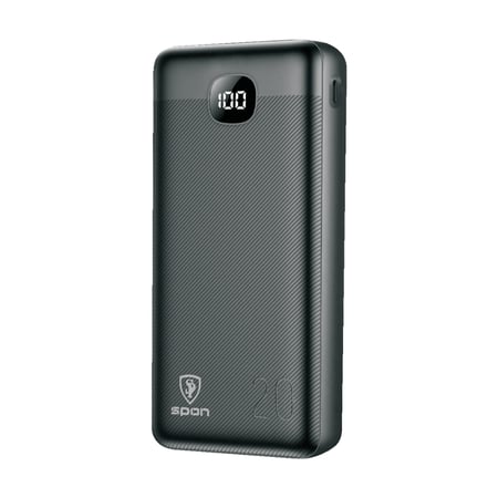 بطارية متنقلة بسعة 20,000 مللي أمبير،بقوة 22.5W