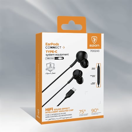 سماعة اذن سلكية تايب سي AKG ماركة SPON