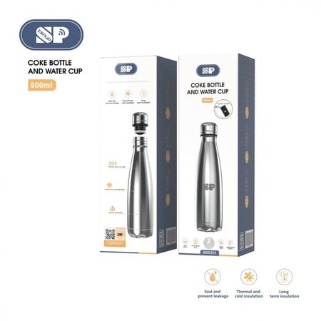 حافظة ماء للسوائل الحارة والباردة