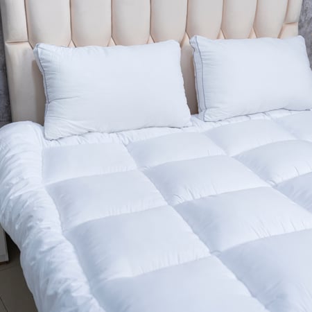 بكــج سوبر توفير ( لباد 14 سم + 2 مخدة فندقية)