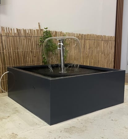 نافورة كروية - كما هي